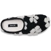 image:imageSanuk Womens Cloud Lounger Slippers  Yoga Mat Footbed  Cozy Faux Shearling Lined House SlippersBlack Daisy
