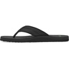 image:imageSanuk Beer Cozy IV Mens Flip Flops  Memory Foam Beach SandalsBlack