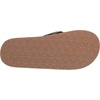 image:imageSanuk Beer Cozy IV Mens Flip Flops  Memory Foam Beach SandalsBlackDark Olive
