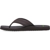 image:imageSanuk Beer Cozy IV Mens Flip Flops  Memory Foam Beach SandalsDark Brown