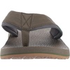 image:imageSanuk Beer Cozy IV Mens Flip Flops  Memory Foam Beach SandalsDark OliveGreen