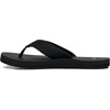 image:imageSanuk Beer Cozy IV Mens Flip Flops  Memory Foam Beach SandalsNew Black