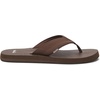 image:imageSanuk Beer Cozy IV Mens Flip Flops  Memory Foam Beach SandalsPinecone