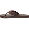 image:imageSanuk Beer Cozy IV Mens Flip Flops  Memory Foam Beach SandalsPinecone