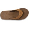 image:imageSanuk Beer Cozy IV Mens Flip Flops  Memory Foam Beach SandalsTobacco