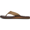 image:imageSanuk Beer Cozy IV Mens Flip Flops  Memory Foam Beach SandalsTriple Brown