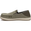 image:imageSanuk Donny 20 Mens Loafers  Slip On Canvas Shoes with Arch SupportDark Olive