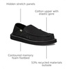 image:imageSanuk Donny Mens Loafers  Slip On Shoes with Memory Foam FootbedBlackout