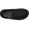 image:imageSanuk Donny Mens Loafers  Slip On Shoes with Memory Foam FootbedBlackout