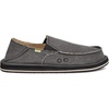 image:imageSanuk Donny Mens Loafers  Slip On Shoes with Memory Foam FootbedCharcoal