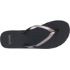 image:imageSanuk Yoga Spree 4  Yoga Mat Footbed  Flip Flops for Women  Yoga Sandals For Women  Womens Beach SandalsGunmetal