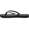 image:imageSanuk Yoga Spree 4  Yoga Mat Footbed  Flip Flops for Women  Yoga Sandals For Women  Womens Beach SandalsGunmetal