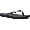 image:imageSanuk Yoga Spree 4  Yoga Mat Footbed  Flip Flops for Women  Yoga Sandals For Women  Womens Beach SandalsGunmetal