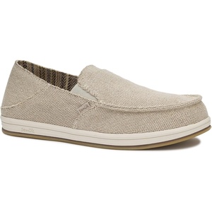 image:imageSanuk Donny 20 Mens Loafers  Slip On Canvas Shoes with Arch SupportNatural