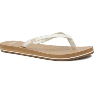 image:imageSanuk Yoga Spree 4  Yoga Mat Footbed  Flip Flops for Women  Yoga Sandals For Women  Womens Beach SandalsMarshmallow
